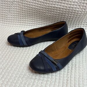 Navy Blue Women's Flats